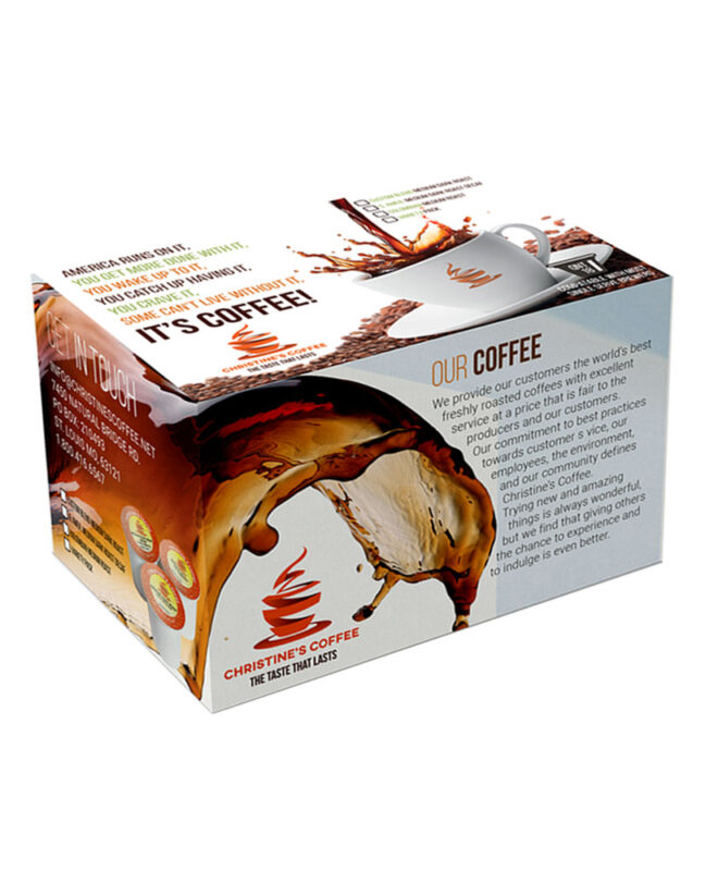 South America Medium Dark Roast Decaf K-Cup Coffee Pods, 24/Box